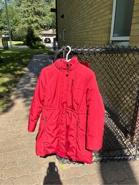 Red Winter Coat in good condition